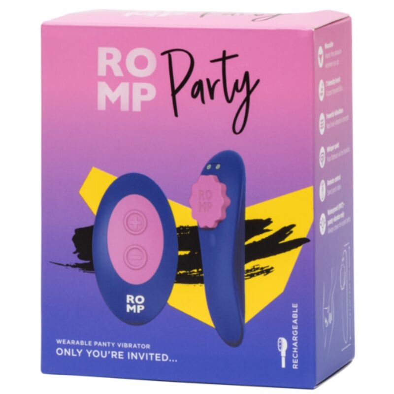 Culotte Vibrante Magnétique avec Télécommande - ROMP