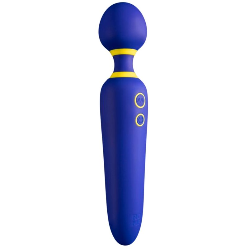 Baguette Vibrante Flip Silencieuse 10 Modes Bleue - ROMP