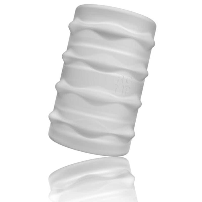 Masturbateur Mâle Transparent Gaine Réversible 6cm - ROMP