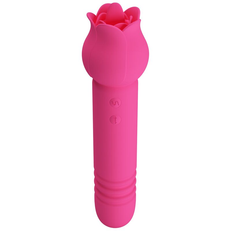 Vibromasseur Chaley Rechargeable Rose Stimulation Orale - Pretty Love