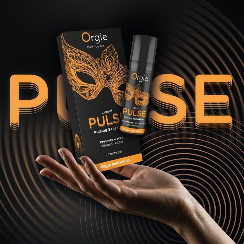 ORGIE - PULSE KISSABLE GEL INTIME À SENSATION DE PULSIONS 15 ML
