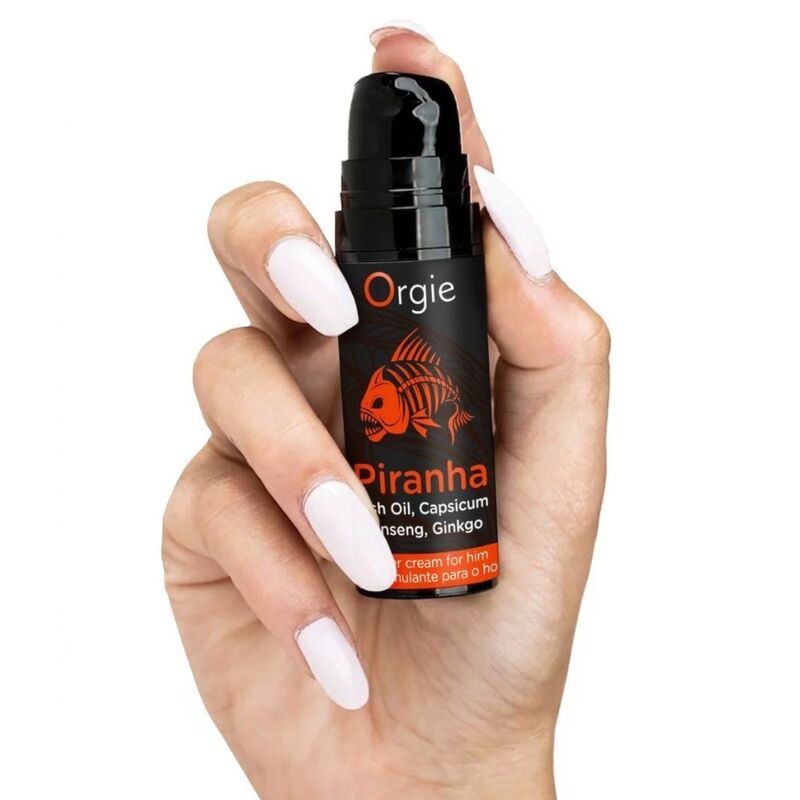 ORGIE - CRÈME ÉNERGISANTE PIRANHA POUR LUI 15 ML