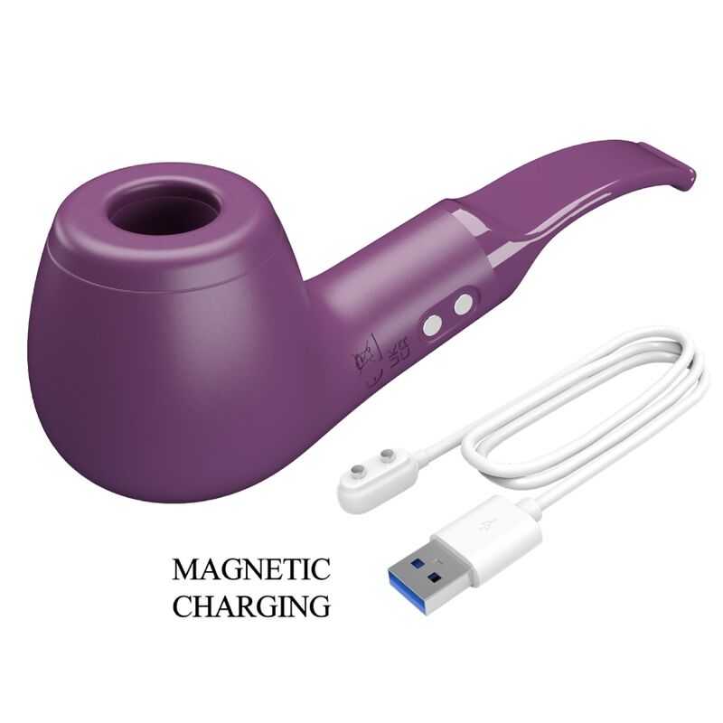 PRETTY LOVE - STIMULATEUR DE TUYAU AVEC 10 RÉGLAGES DE TAPOTER VIOLET