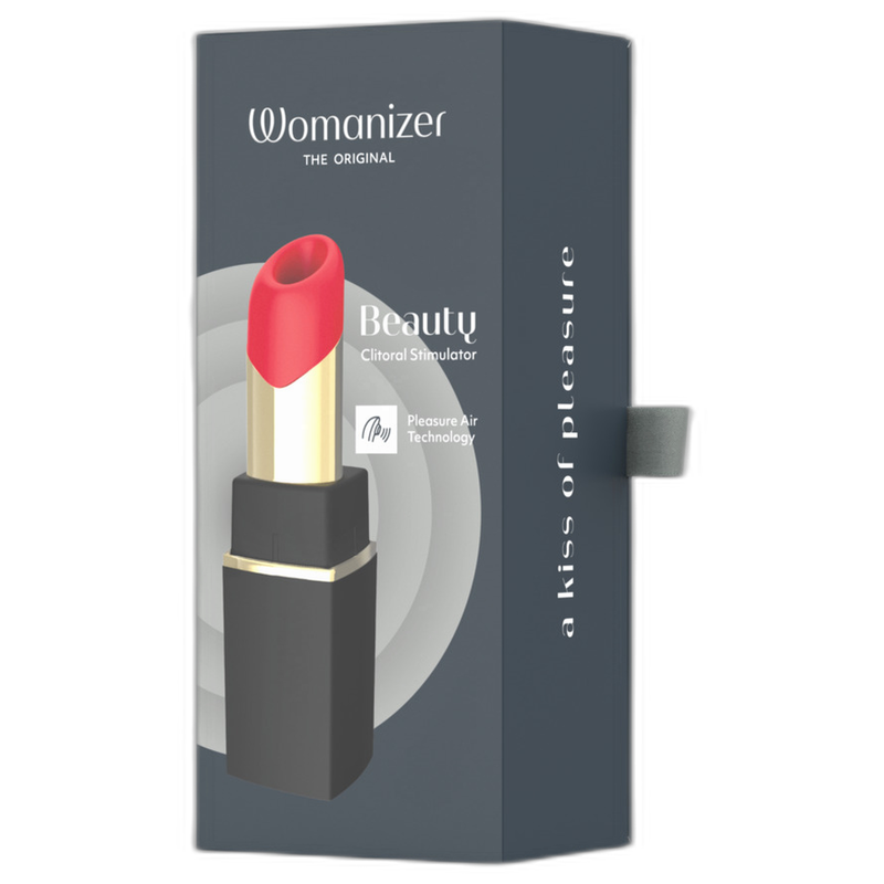 WOMANIZER - STIMULATEUR CLITORIAL À SUCCION BEAUTÉ 6 NIVEAUX D'INTENSITÉ NOIR ET OR