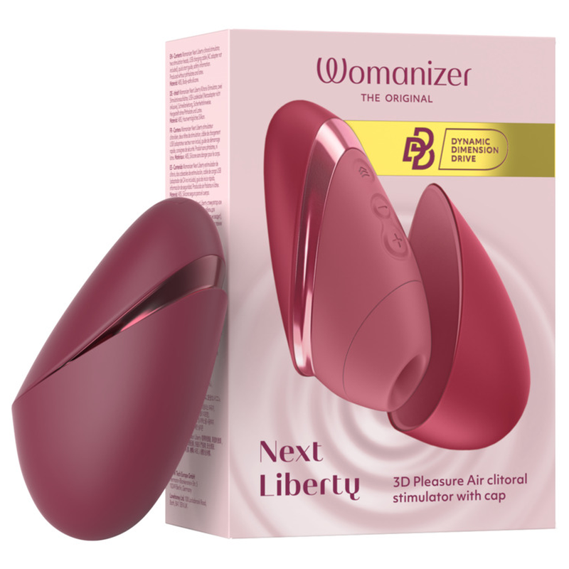 Womanizer Next Liberty Stimulateur Clitoridien 3D Bordeaux