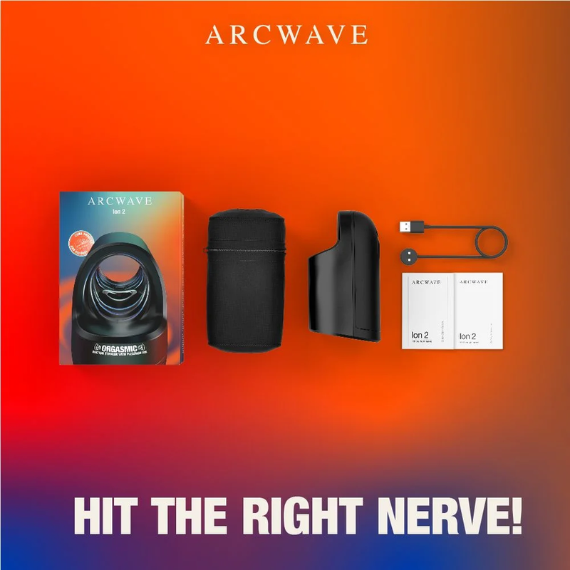 Arcwave Ion 2 Stimulateur Clitoridien Ondes Air Pulsées Noir