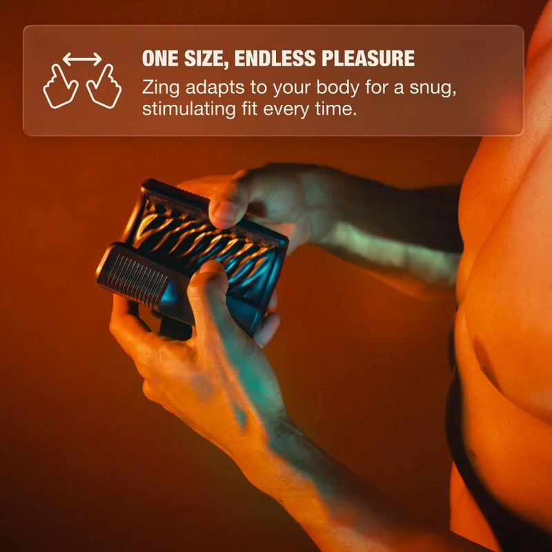 Arcwave Zing Sextoy Masculin Vibrant Double Moteur Noir