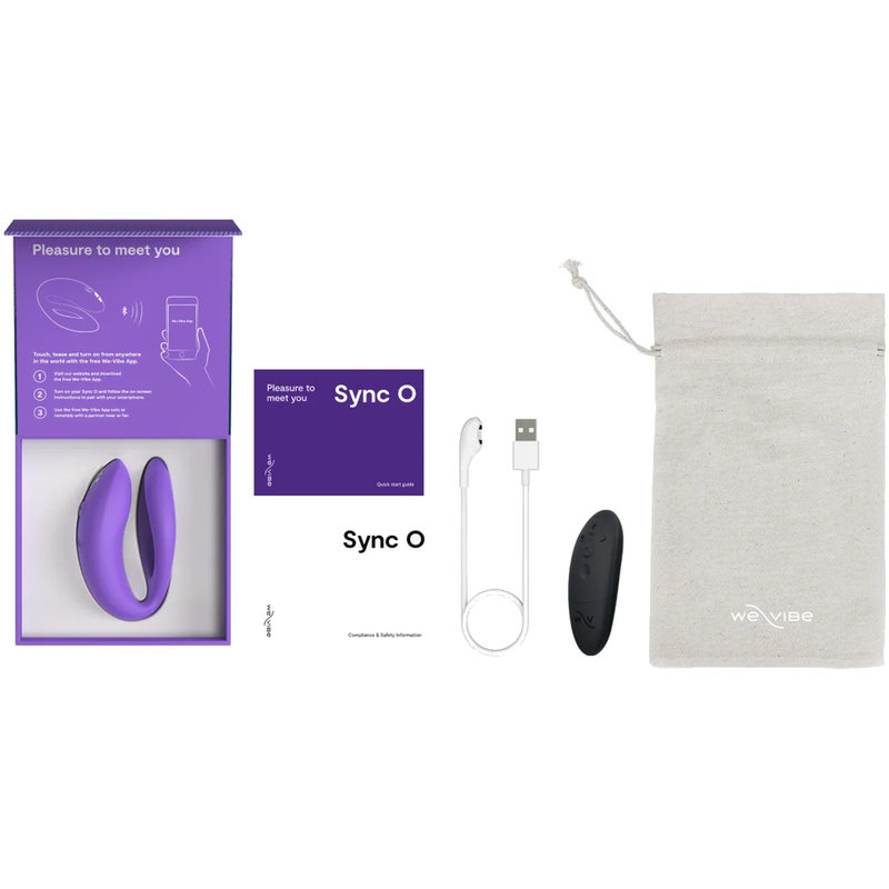 We-Vibe Sync O Stimulateur Clitoridien Couples Violet Clair