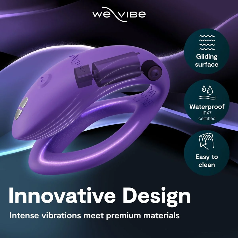 We-Vibe Sync O Stimulateur Clitoridien Couples Violet Clair
