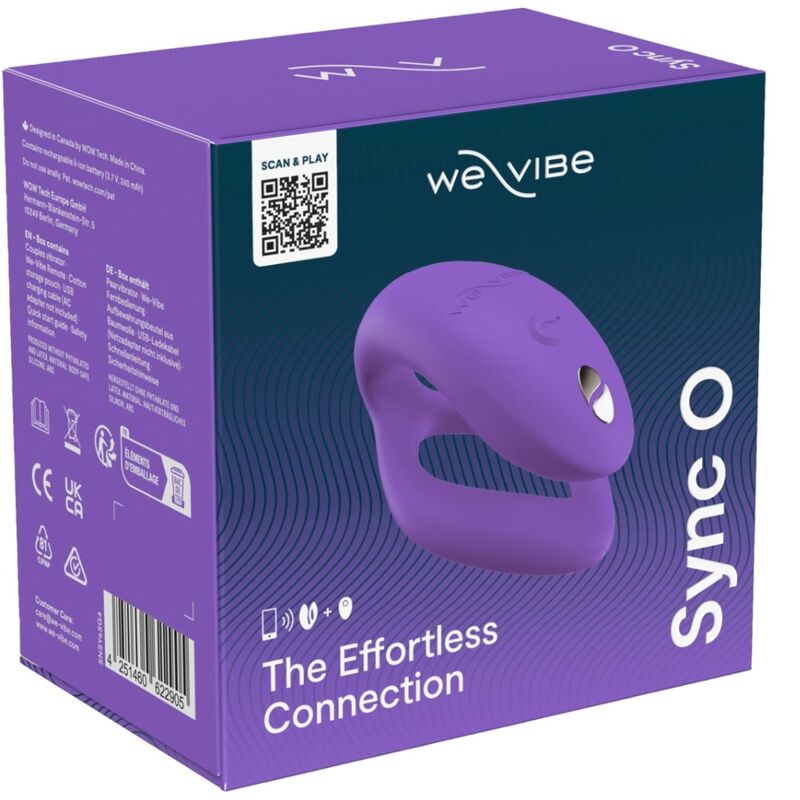 We-Vibe Sync O Stimulateur Clitoridien Couples Violet Clair