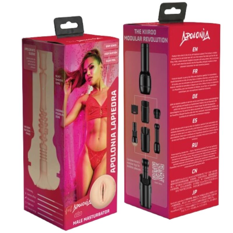 KIIROO - APOLONIA LAPIEDRA MASTURBATEUR MASCULIN VAGINAL RÉALISTE