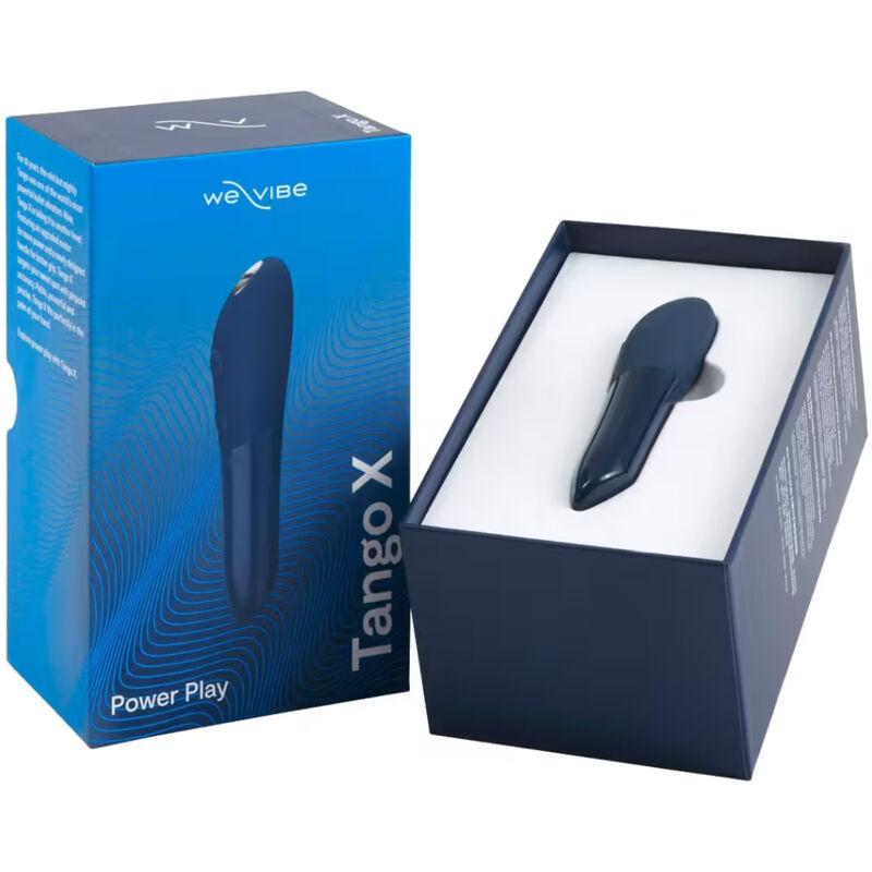 We-Vibe Tango X Vibromasseur Couple Télécommandé Rechargeable Bleu Nuit
