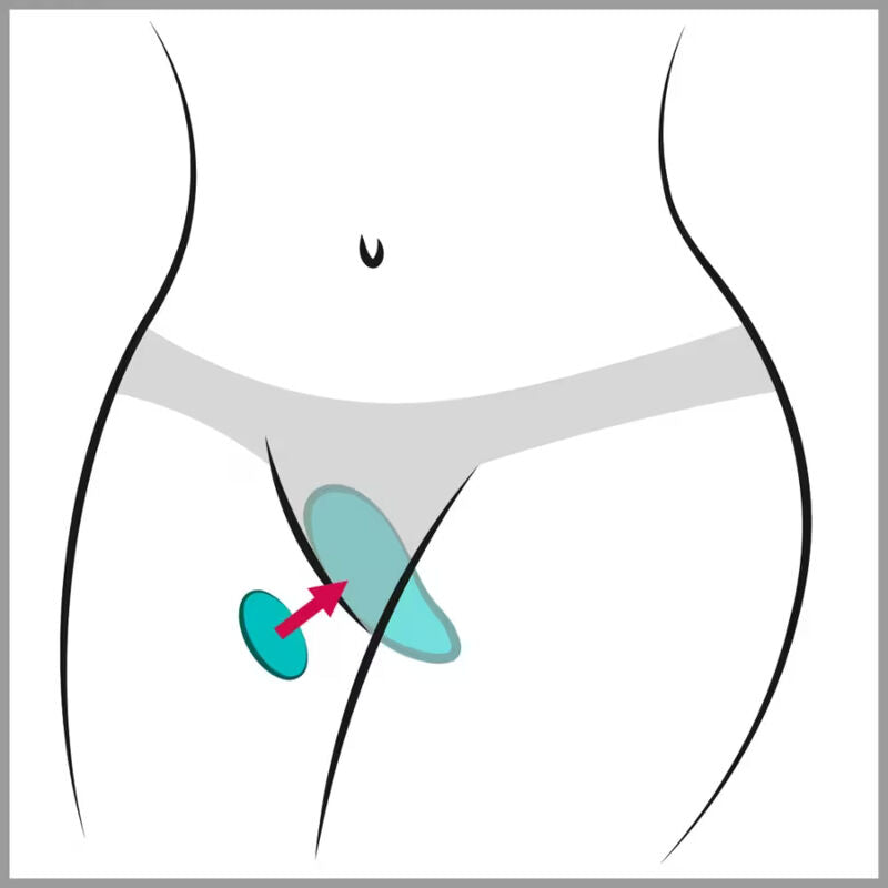 WE-VIBE - MOXIE+ VIBRATEUR DE CULOTTE À CLIP MAGNÉTIQUE AQUA