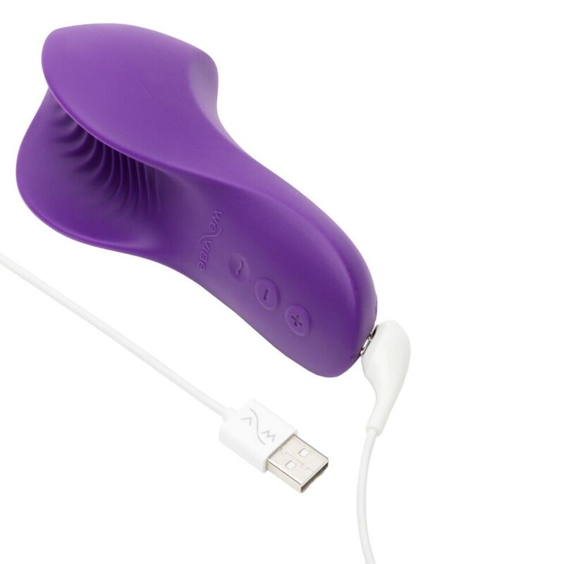 WE-VIBE - VIBRATEUR DOUBLE FACE POUR COUPLES À TOUCHER PARTAGÉ VIOLET