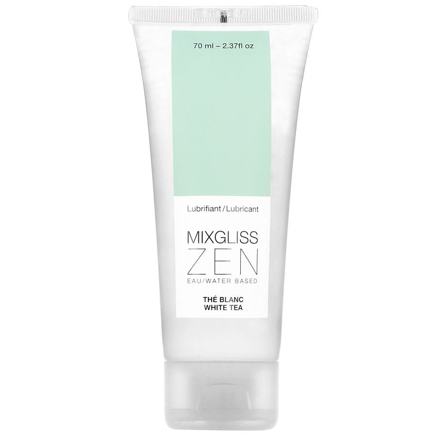 Mixgliss - Lubrifiant Saveur Thé Blanc à base d’eau Zen - 70 ml