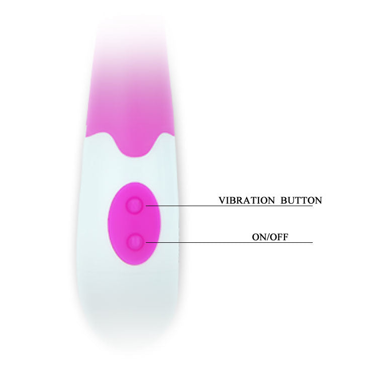 Vibromasseur Pretty Love Bishop Lilas et Blanc - Pretty Love