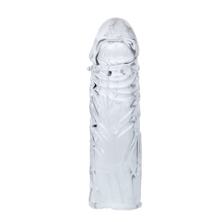 Baile - Gaine à Pénis en Silicone Crystal - 13 cm