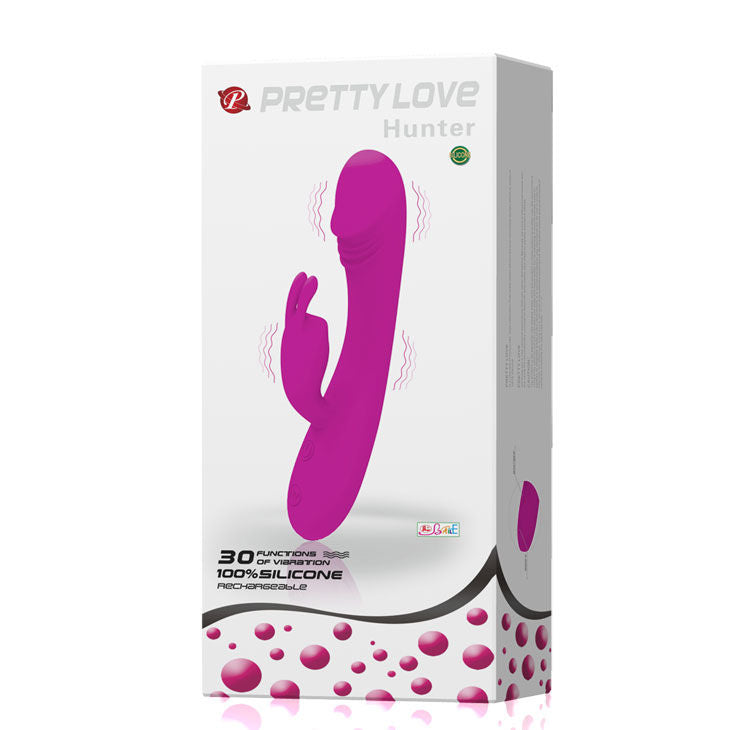 Vibromasseur Rabbit Hunter 30 Modes - Pretty Love