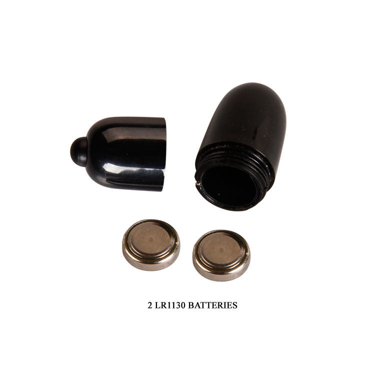 Anneau Vibrant Bertram Noir - Pretty Love