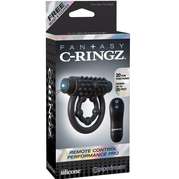 Anneau Vibrant Télécommandé Performance Pro - Fantasy C-Ringz