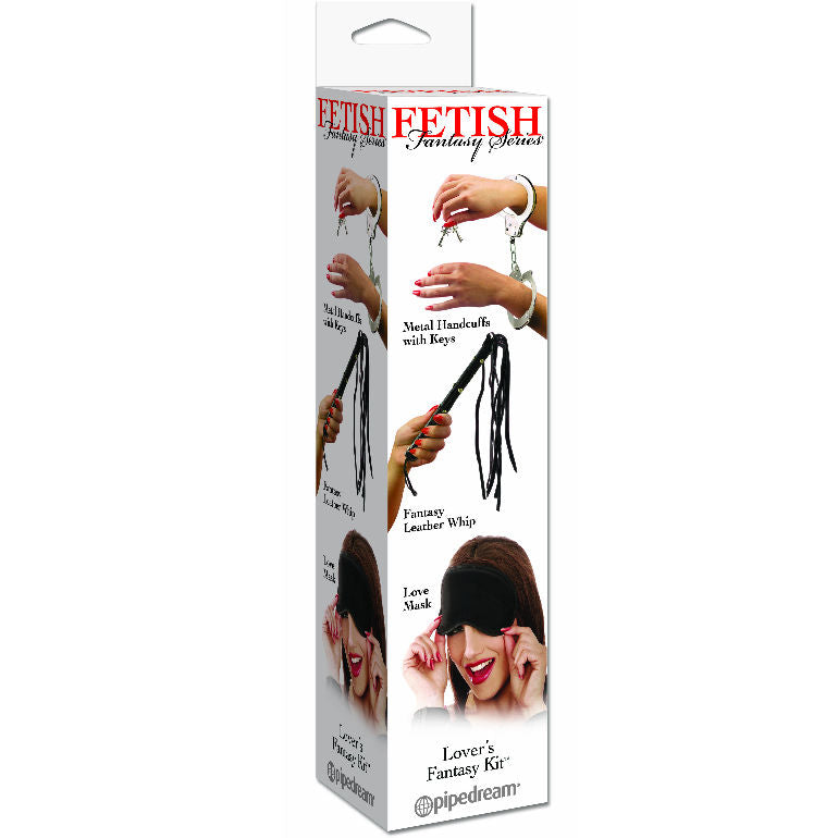 Kit BDSM Fantaisie Lovers 3 Pièces - Fetish Fantasy Series