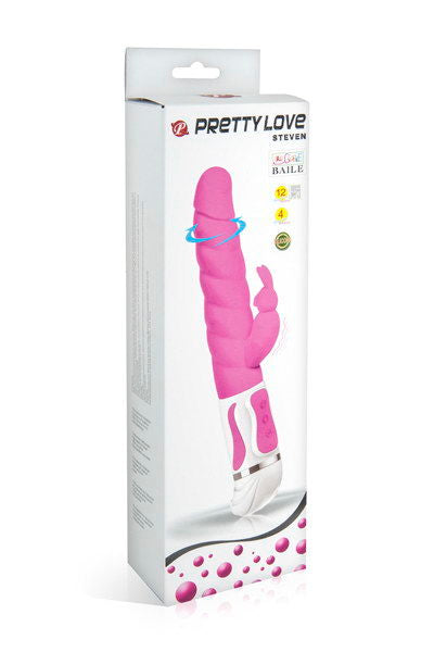 Vibromasseur Rabbit Smart Steven Rose - Pretty Love