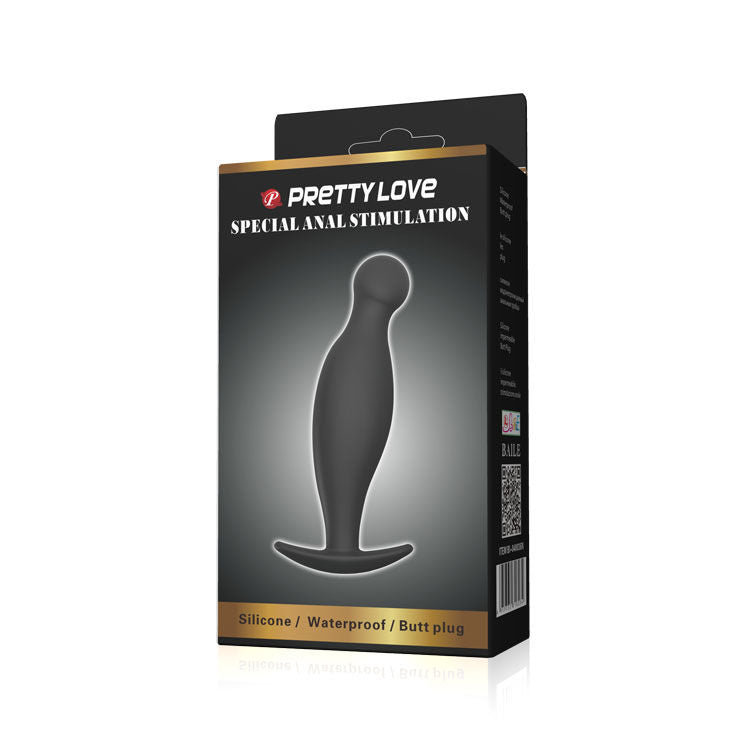 Plug Anal Pretty Love Stimulateur Prostatique Noir - Pretty Love