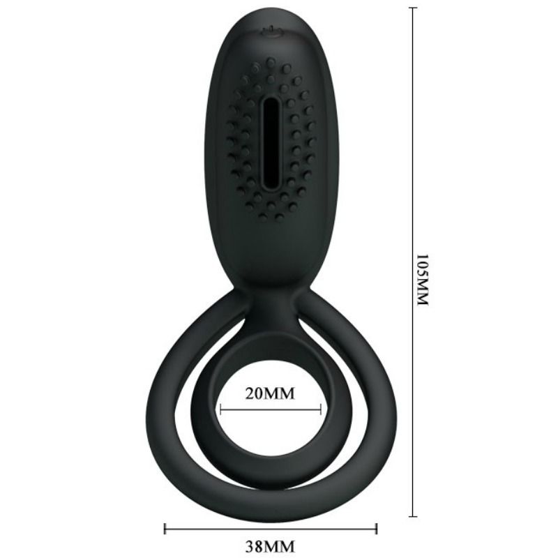 Anneau Vibrant Esther avec Stimulateur Clitoridien - Pretty Love