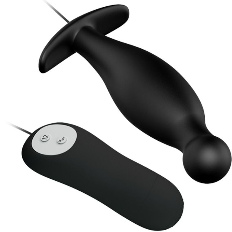 Stimulateur de Prostate Pretty Love Télécommandé Noir