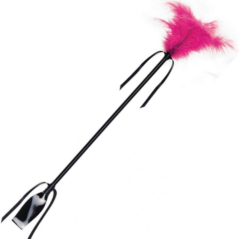 Secret Play - Fouet avec Plumeau Rose