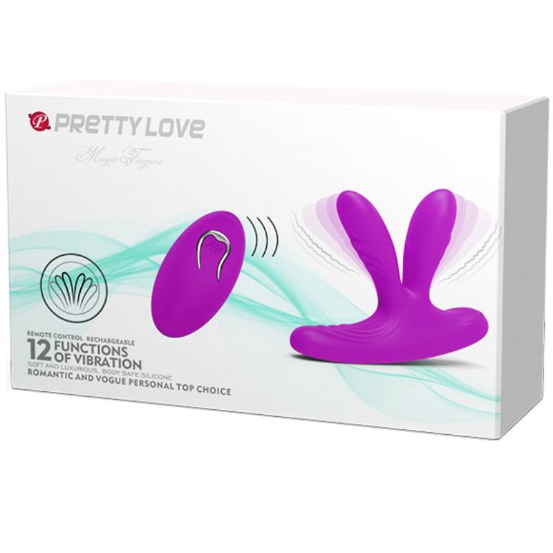 Stimulateur Doigts Magiques avec Télécommande - Pretty Love