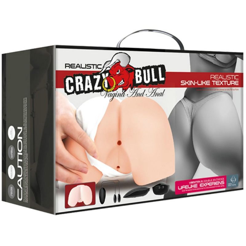 Doppeleingang-Vibrator Crazy Bull - Crazy Bull