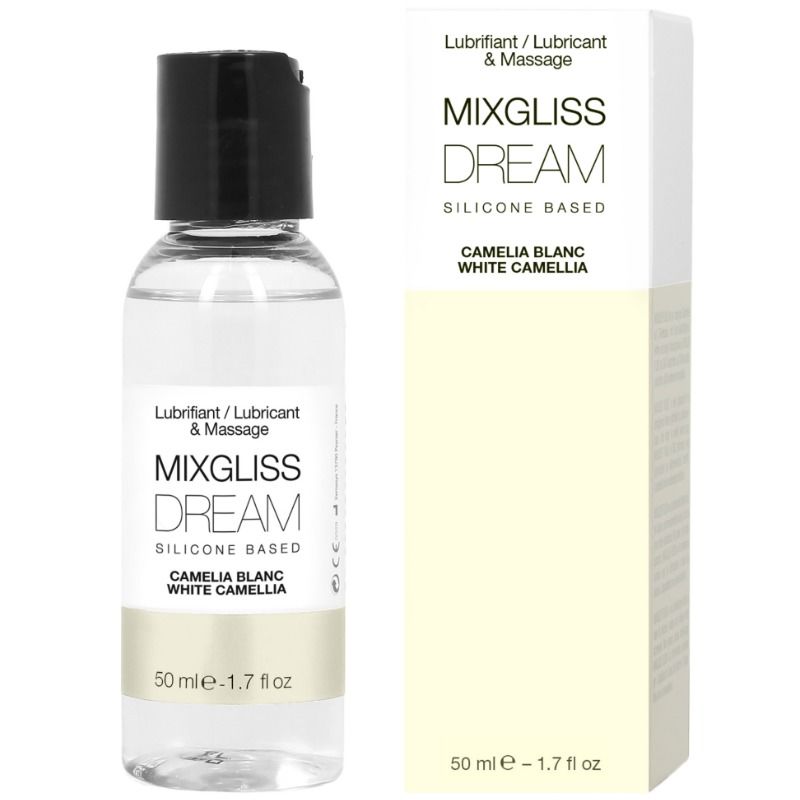 Mixgliss - Lubrifiant Silicone Pretty Parfum Camelia Blanc - 50 ml