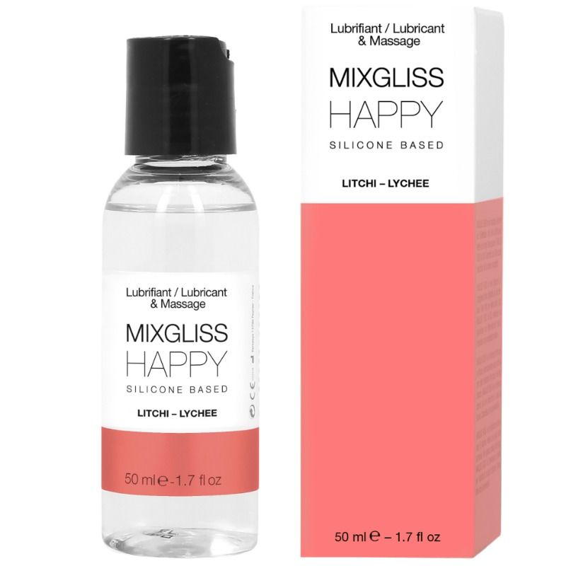 Mixgliss - Lubrifiant Silicone Pretty Arôme Litchi - 50 ml