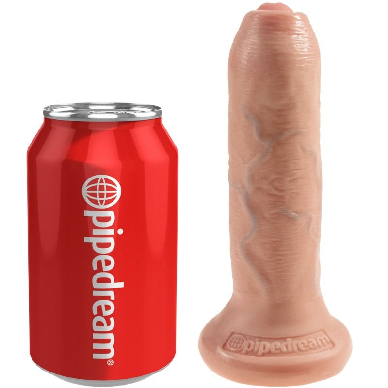 Gode Réaliste King Cock Non Coupé Chair 15cm - Pipedream