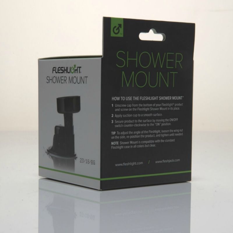 Support Douche pour Masturbateur Shower Mount Noir - Fleshlight
