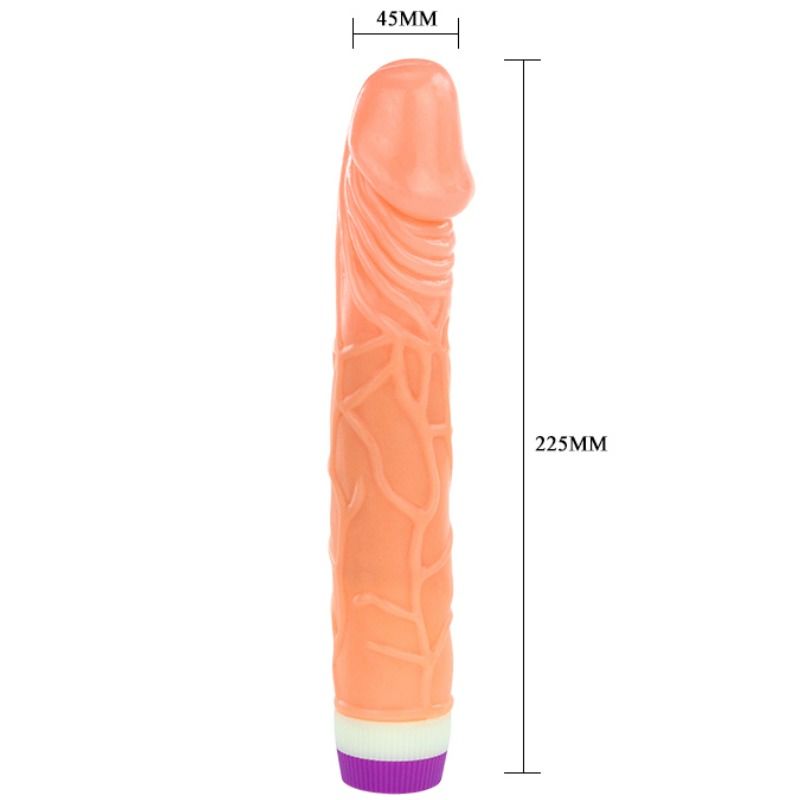 Baile - Vibromasseur Réaliste Vibrant 22,5 cm - Naturel