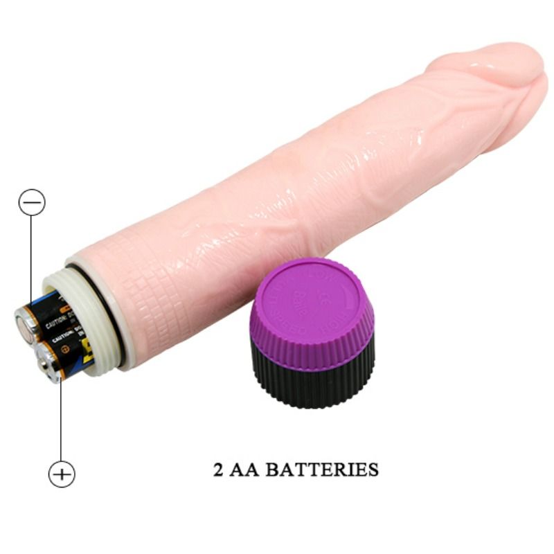 Baile - Vibromasseur Réaliste Vibrant 21,5 cm - Naturel