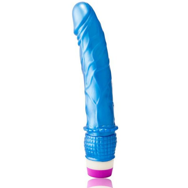 Baile - Pénis Doux & Vibrant 23 cm - Bleu
