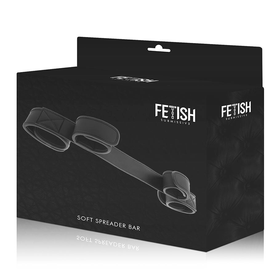 Fetish Submissive – Barre d’Écartement Bondage Cuir Végan