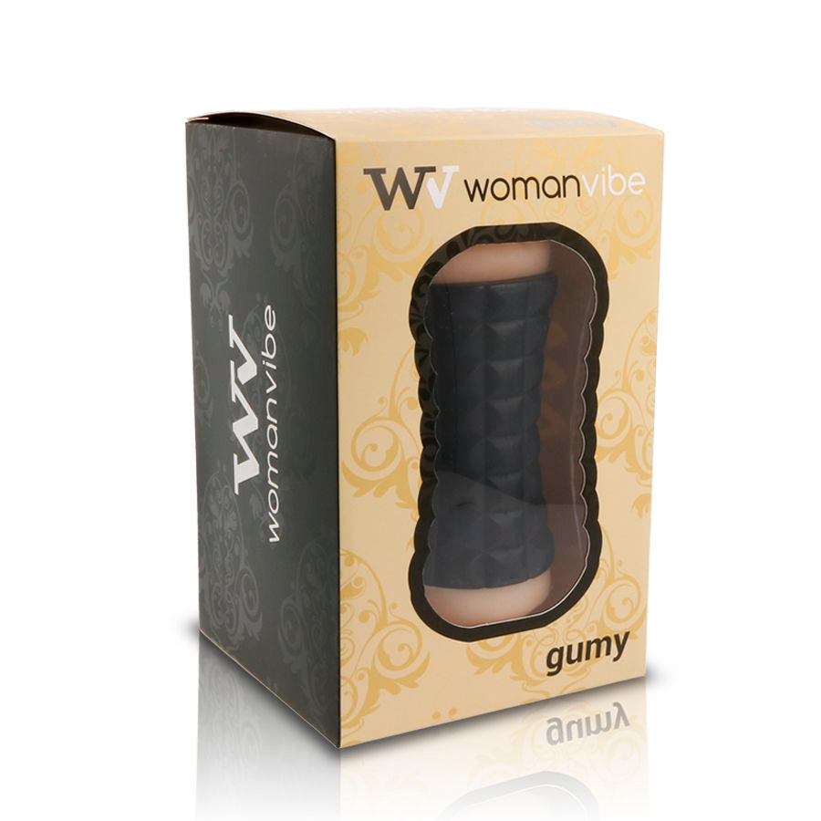 Masturbateur double entrée Gumy - Womanvibe - WOMANVIBE