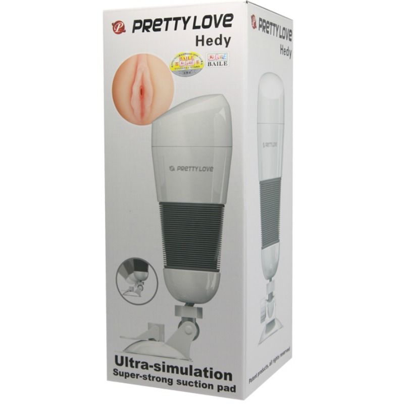 Masturbateur Hedy Vagin Réaliste Blanc - Pretty Love