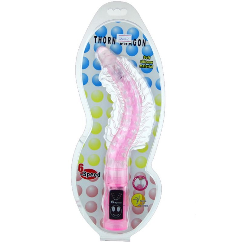 Baile - Vibromasseur Flexible Thorn Dragon - Rose