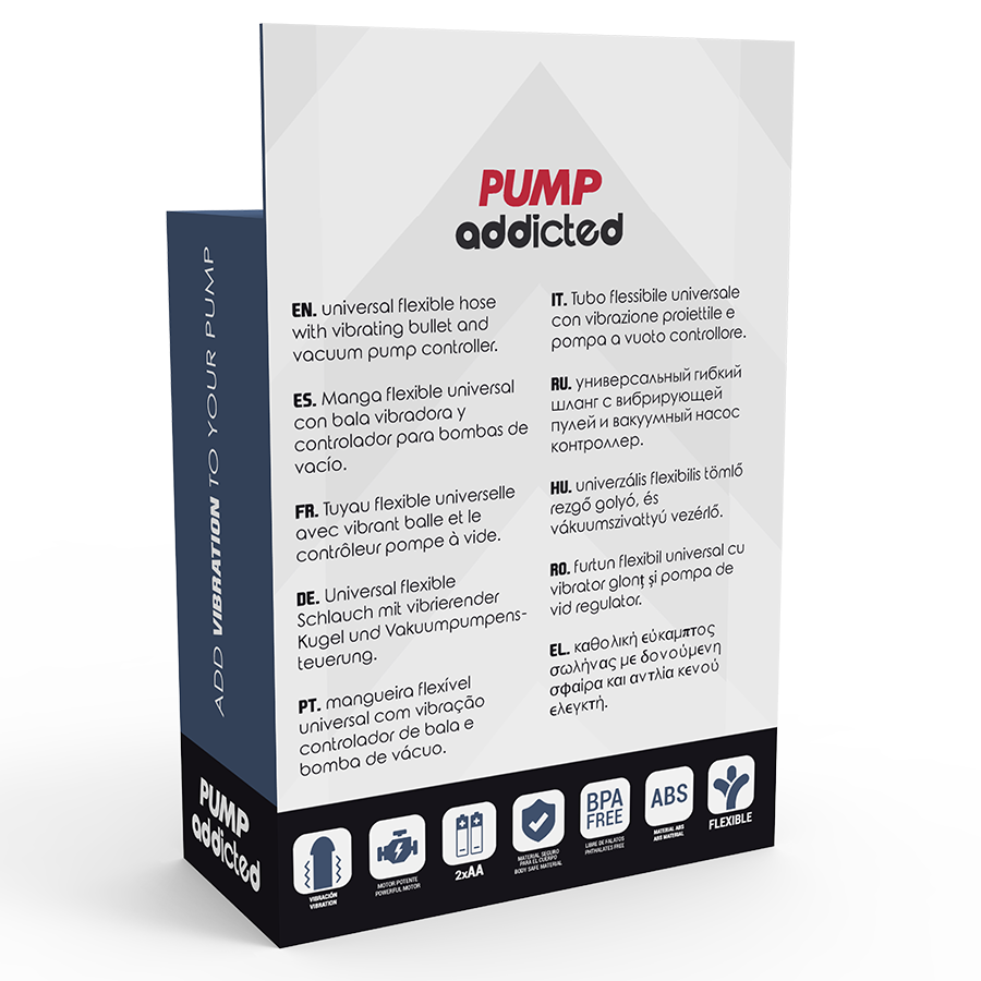 Bullet vibrant pour pompe pénienne Pump Addicted - Pump - PUMP ADDICTED