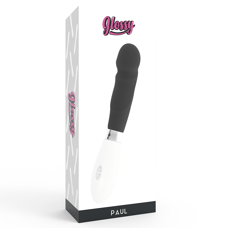 Vibromasseur Paul Noir - Glossy - GLOSSY