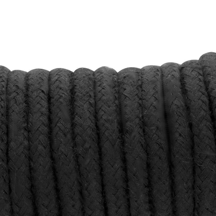 Darkness - Corde Bondage en coton 5m - Noir