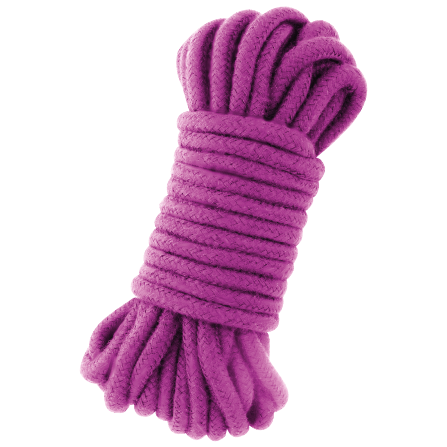 Darkness - Corde Bondage en coton 5m - Violet