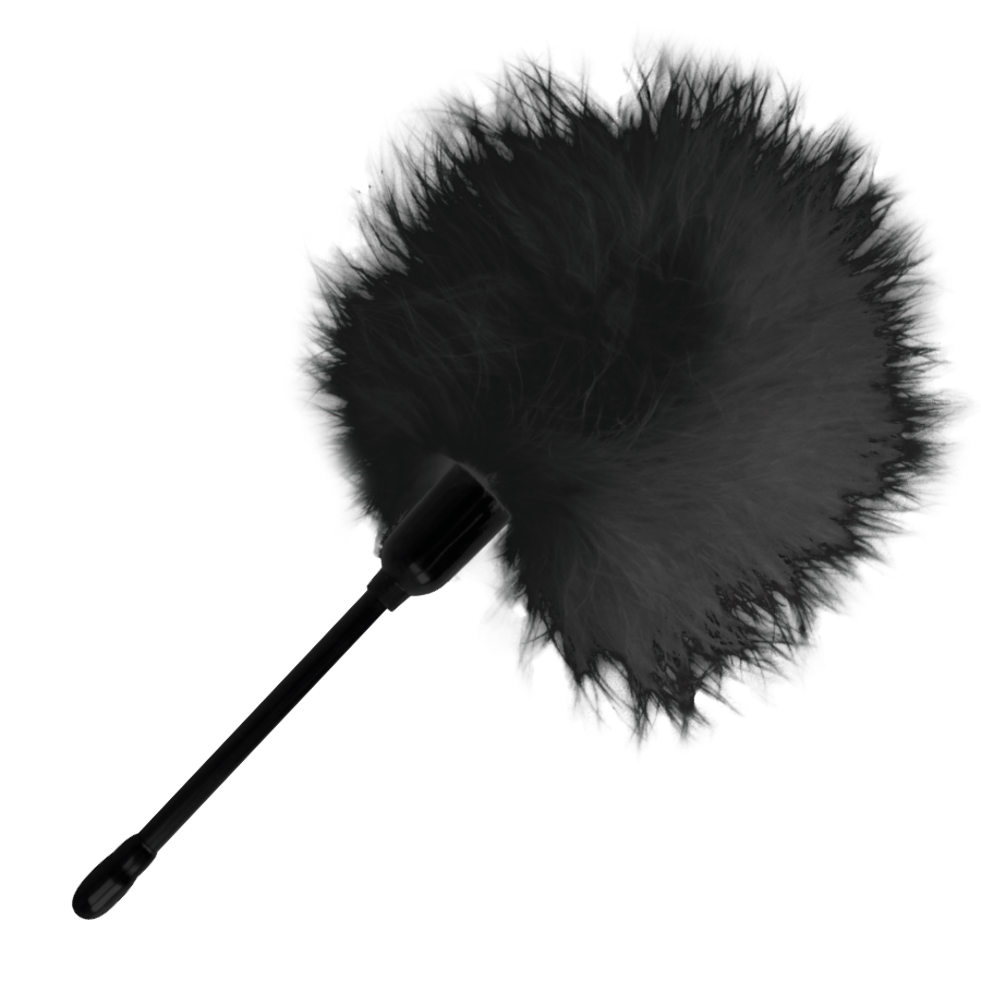 Darkness Plumeau érotique Noir 20 cm