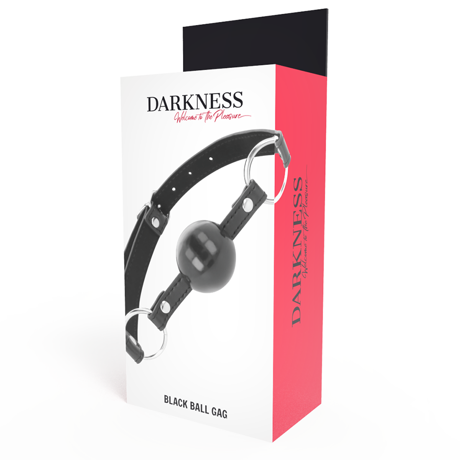Darkness - bâillon boule noire