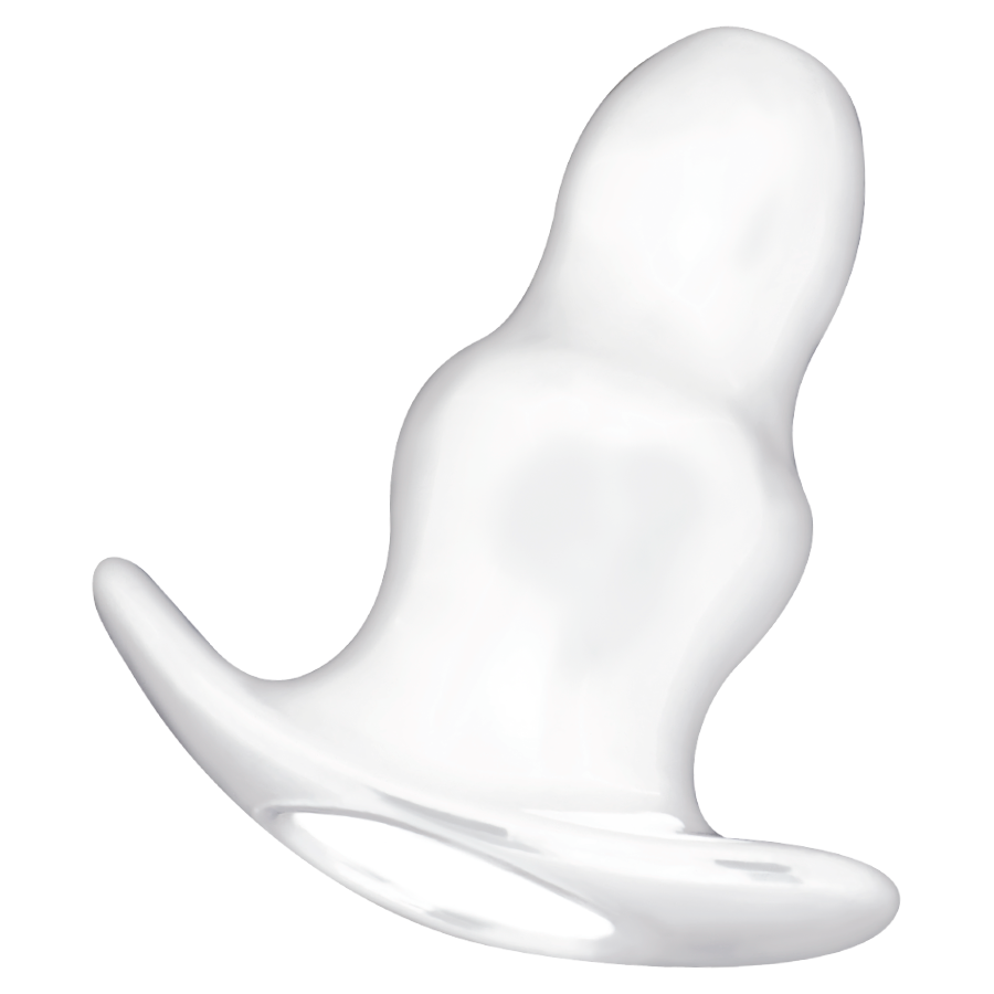 Plug Anal Tunnel Dilatateur 15cm Transparent - Addicted Toys